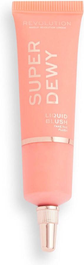 Makeup Revolution Superdewy Liquid Blusher Fake The Flush