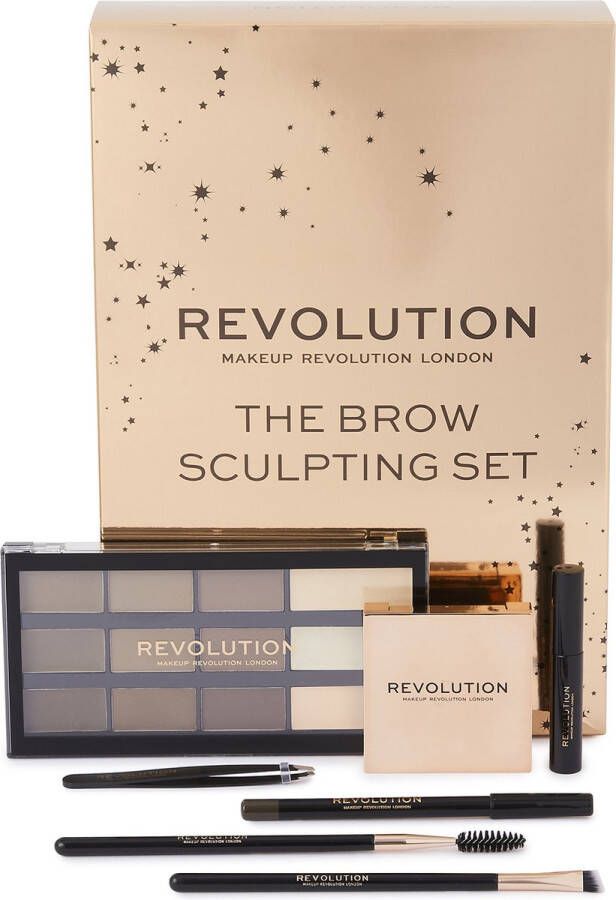 Makeup Revolution The Brow Sculpting Gift Set Wenkbrauw Set Cadeauset