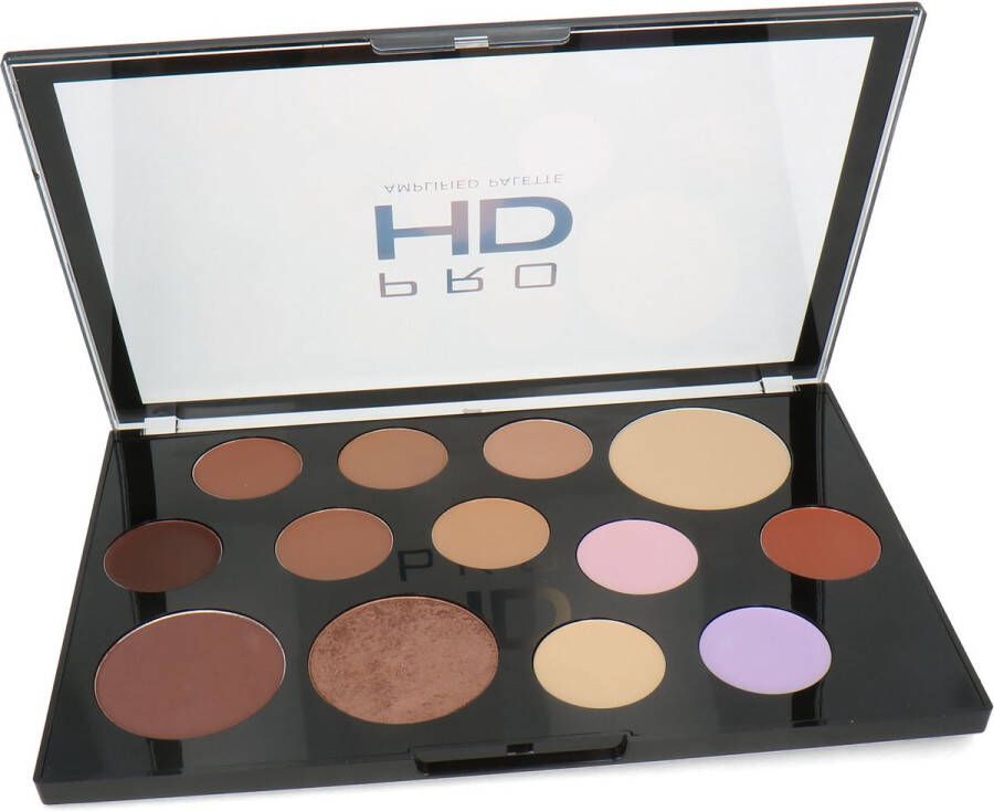 Makeup Revolution The Face Works Pro HD Amplified Palette Dark