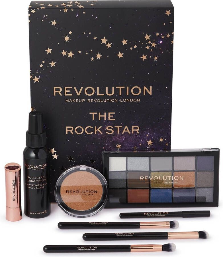 Makeup Revolution The Rock Star Gift Set Cadeauset