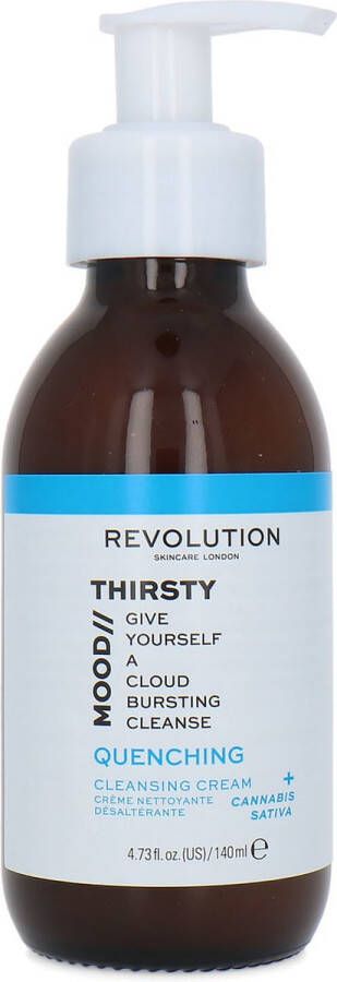 Makeup Revolution Thirsty Mood Quenching Cleansing Cream 140 ml