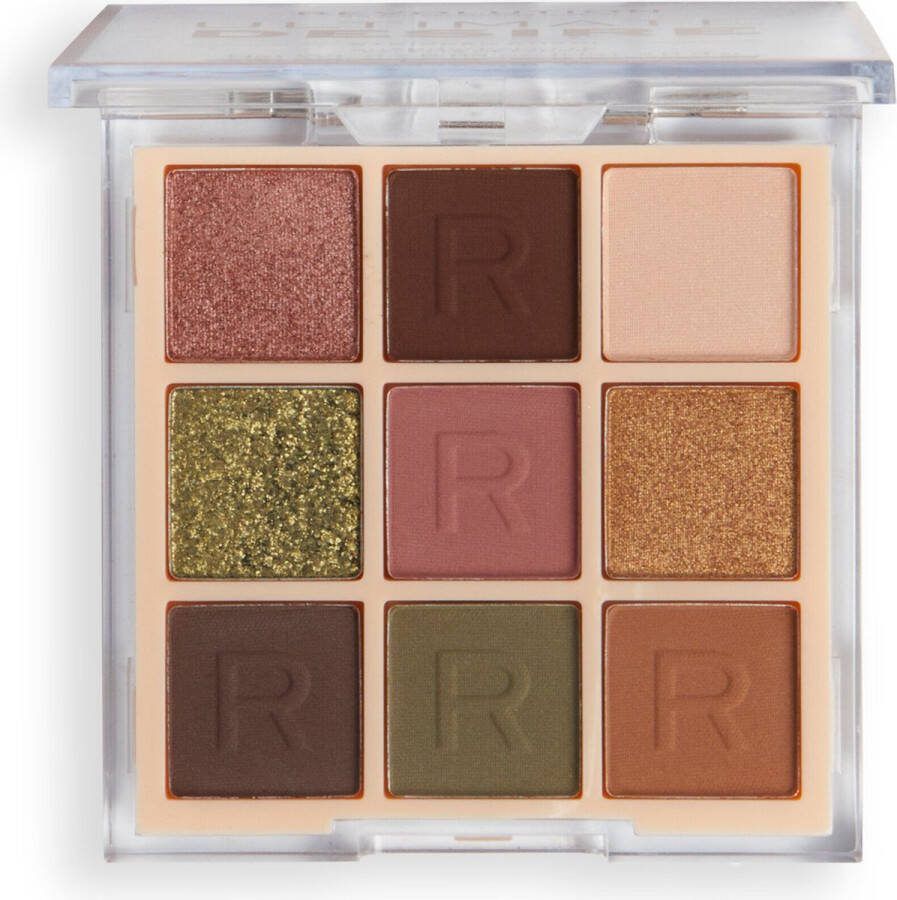 Makeup Revolution Ultimate Desire Shadow Palette Stripped Khaki