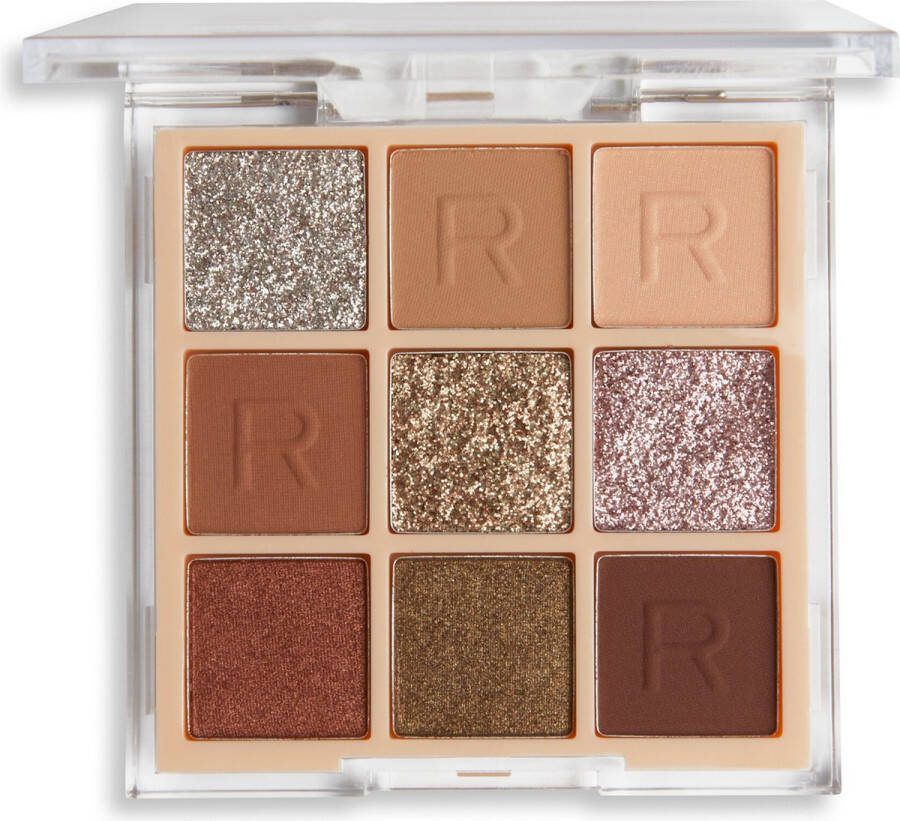 Makeup Revolution Ultimate Lights Shadow Palette Feathered Nude