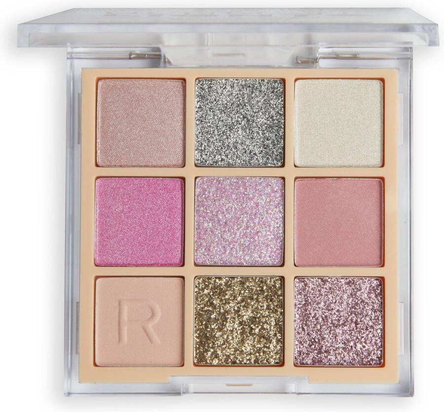 Makeup Revolution Ultimate Lights Shadow Palette Feathered Pinks