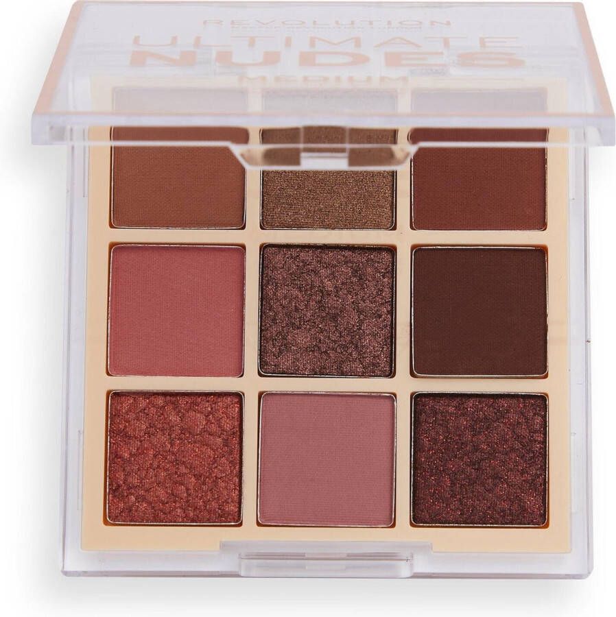 Makeup Revolution Ultimate Nudes Eyeshadow Palette Medium