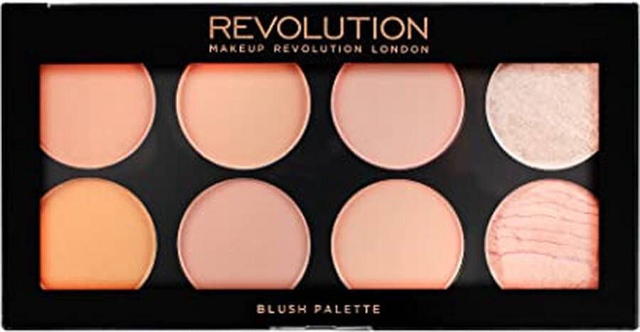 Makeup Revolution Ultra Blush and Contour blush palette odstín Hot Spice