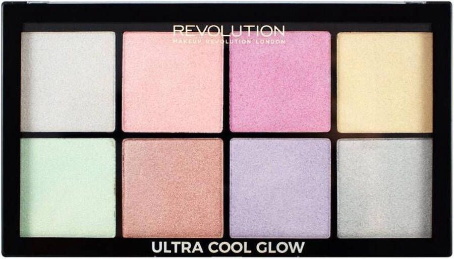 Makeup Revolution Ultra Cool Glow Palette Highlighter Palette Pastel