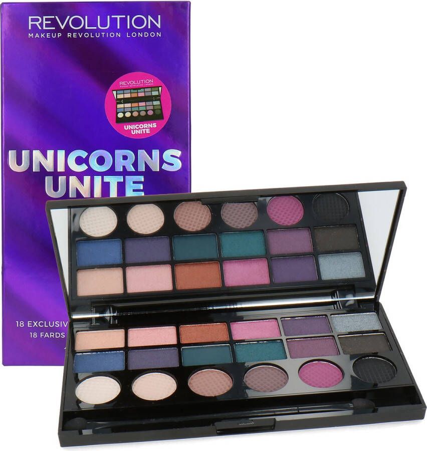 Makeup Revolution Unicorns Unite Oogschaduw Palette