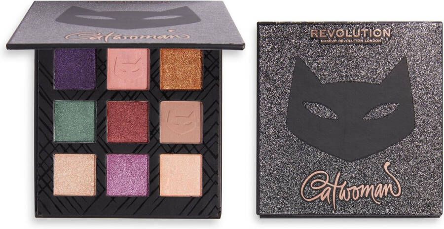 Makeup Revolution x Catwoman™ Jewel Thief Palette Oogschaduw Palette