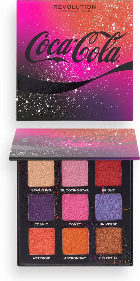 Makeup Revolution x Coca Cola Mini Eyeshadow Palette Oogschaduw Palette