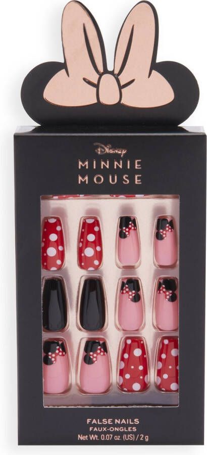 Makeup Revolution x Disney Minnie Mouse Always In Style False Nails Nepnagels