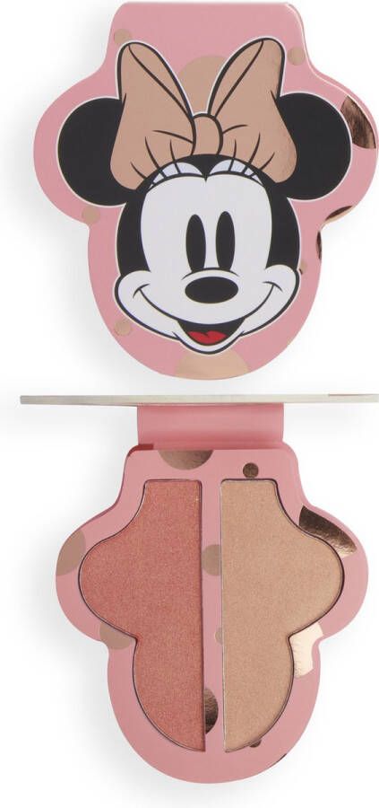 Makeup Revolution x Disney Minnie Mouse Minnie Forever Highlighter Duo
