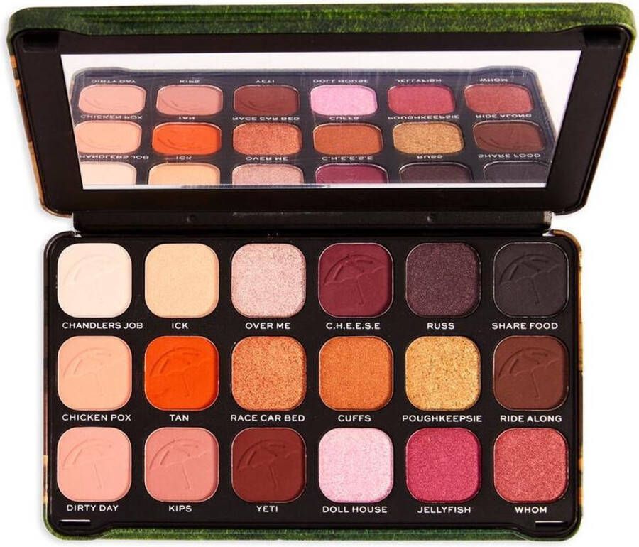 Makeup Revolution X Friends Forever Flawless I'll Be There For You Eyeshadow Oogschaduw