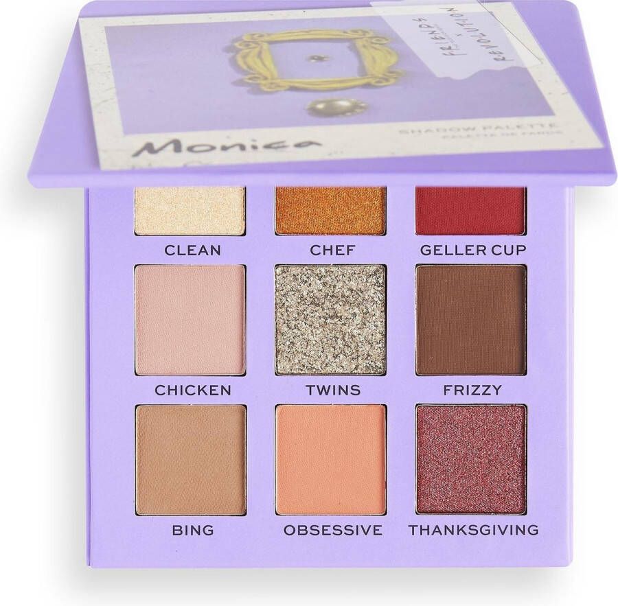 Makeup Revolution X Friends Monica Palette Eyeshadow Oogschaduw