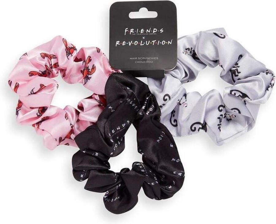 Makeup Revolution x Friends Scrunchie 3 pack