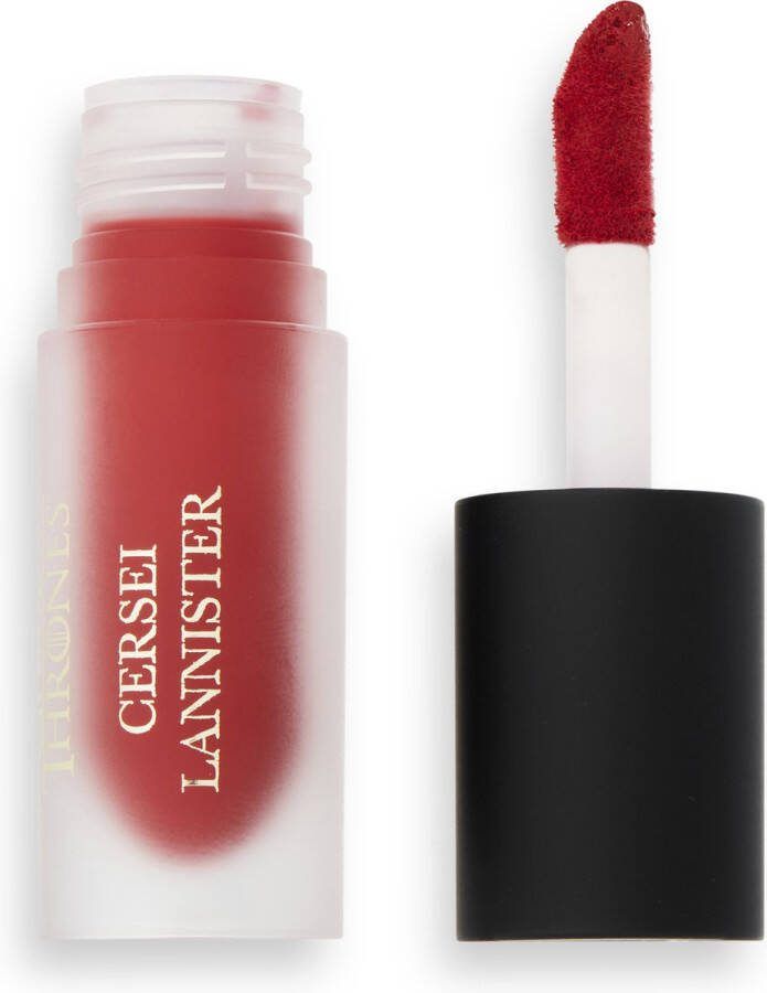 Makeup Revolution x Game Of Thrones Matte Bomb Cersei Lannister Liquid Lipstick Halloween