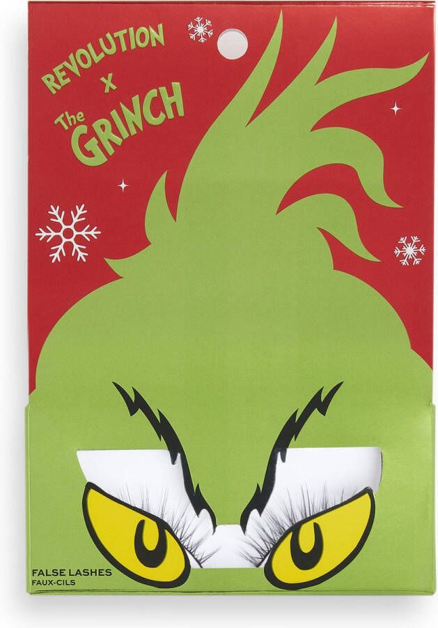 Makeup Revolution x The Grinch Please False Lashes Nepwimpers Kerst Christmas