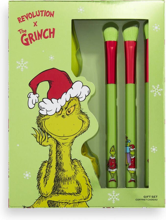 Makeup Revolution x The Grinch The Grinch Who Stole Christmas Giftset Cadeauset Kerst
