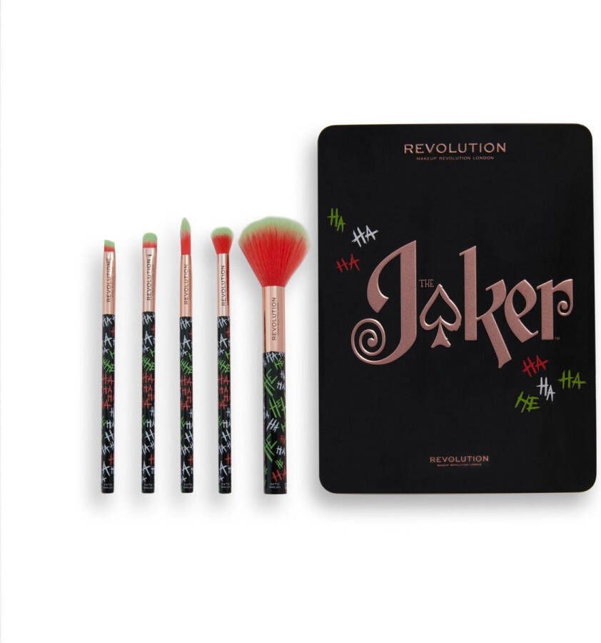 Makeup Revolution x The Joker™ Put On A Happy Face Brush Set Make-up Kwasten Set