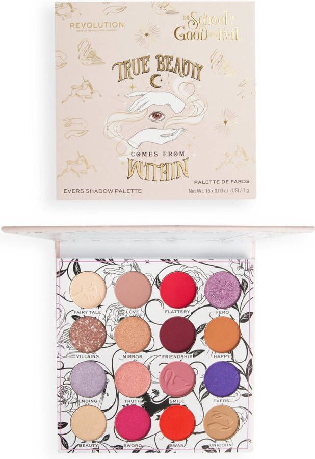 Makeup Revolution x The School Of Good & Evil Shadow Palette Evers Oogschaduw Palette