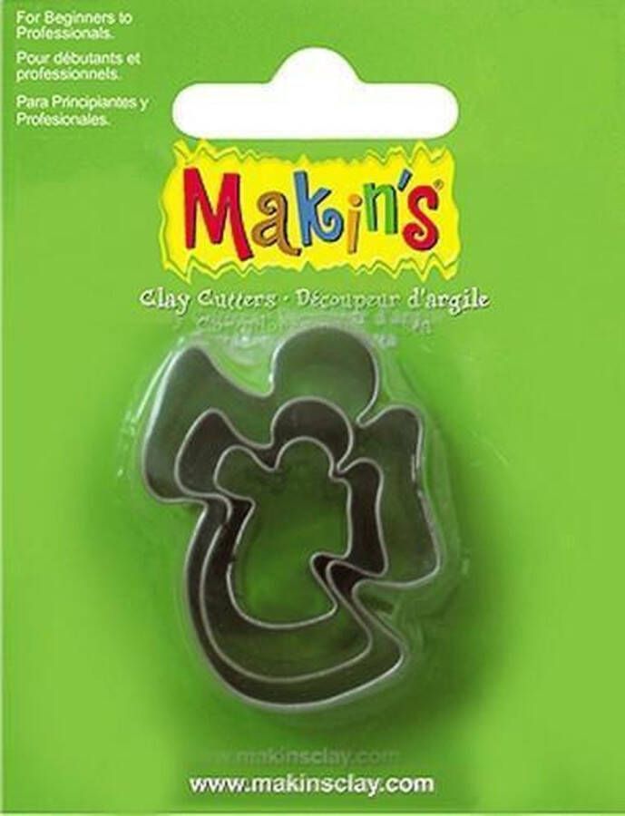 Makin's Clay Makin'Clay Uitsteekvorm set engel ca. 2 4 cm