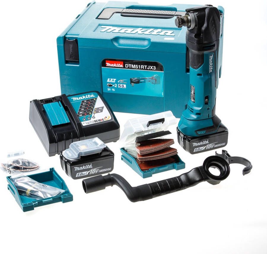 Makita Multitool Draadloos 18 V Blauw En Zwart