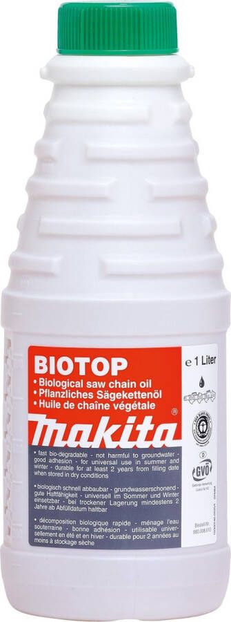 Makita 980008610 | Biotop olie voor kettingzaag 1L