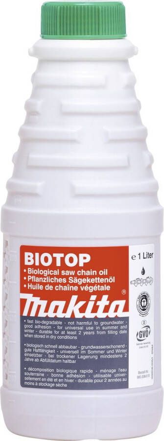 Makita 980008610 | Biotop olie voor kettingzaag 1L