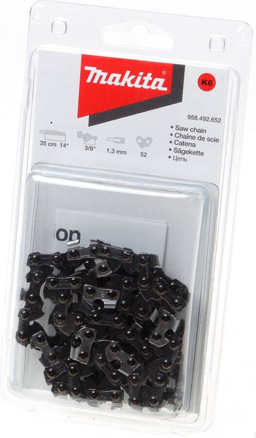 Makita Accessoires Ketting 092 rnd 3 8x1 3 S52 Lengte 350mm Groef 1 3mm Schakels 52 958492652