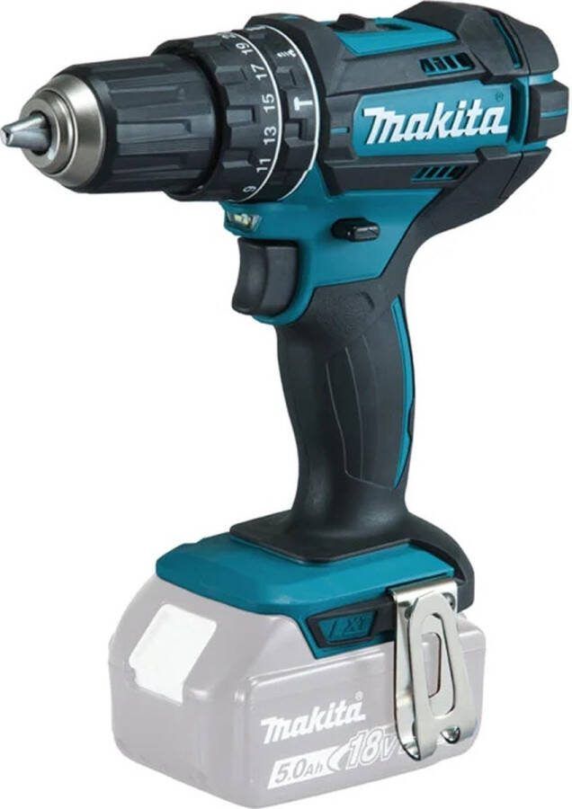 Makita Accu-Klopboormachine 18V Inclusief 31-delige Bitset Met MAKPAC Koelbox