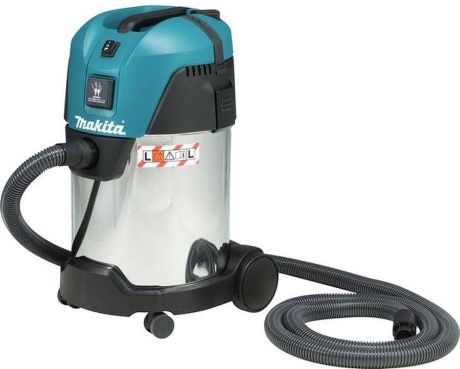Makita Alleszuiger VC3011L Stofzuiger Droog En Nat Gebruik L-Klasse Incl. Zak