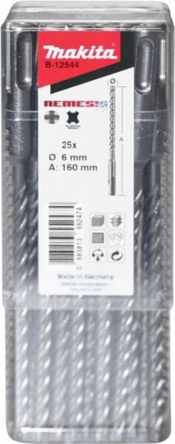 Makita B-16586 P4S:SDS-PLUS boor 12x160mm 10s