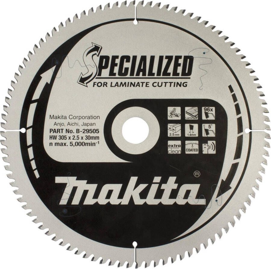 Makita B-29468 Cirkelzaagblad Laminaat 190x2x30mm 60T
