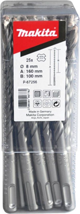 Makita B-46517-10 P2S:SDS-PLUS boor 6x110mm 10st