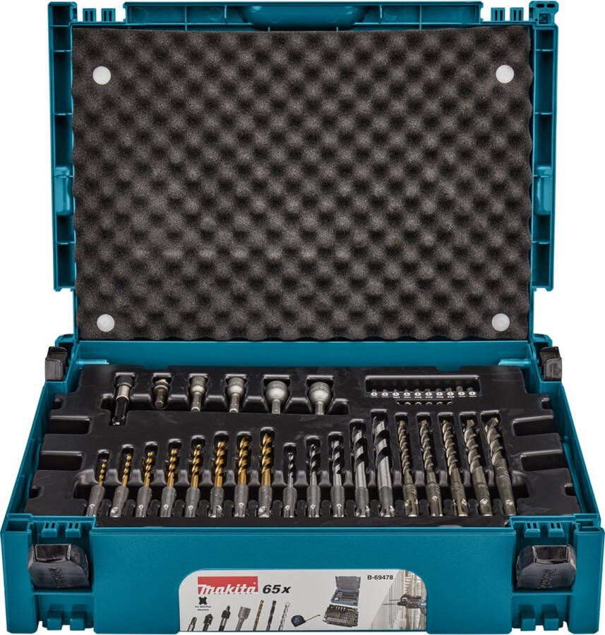 Makita B-69478 Boor- en Schroefbitset 65-delig in Mbox