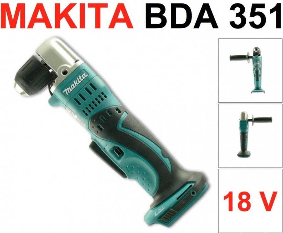 Makita BDA351Z 18V Li-Ion accu haakse boor- schroefmachine body