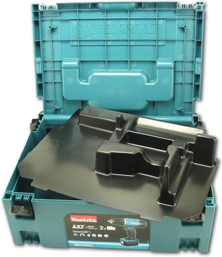 Makita BHP 458 RHJ 18 V Li-Ion accu klopboormachine SET incl. MAKPAC