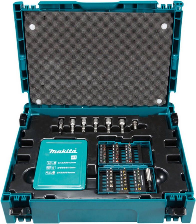 Makita B-53908 Boor- en Schroefbitset 62-delig in Mbox