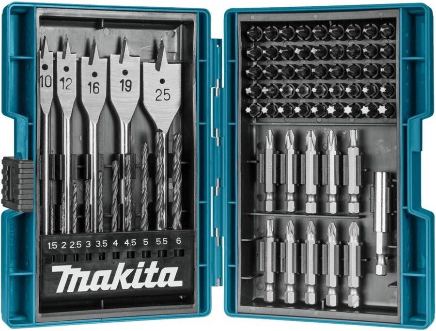 Makita B-50295 71-delige boor- en schroefset