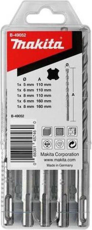 Makita P2S: SDS-PLUS 5 6 8x110 6 8x160 betonborenset