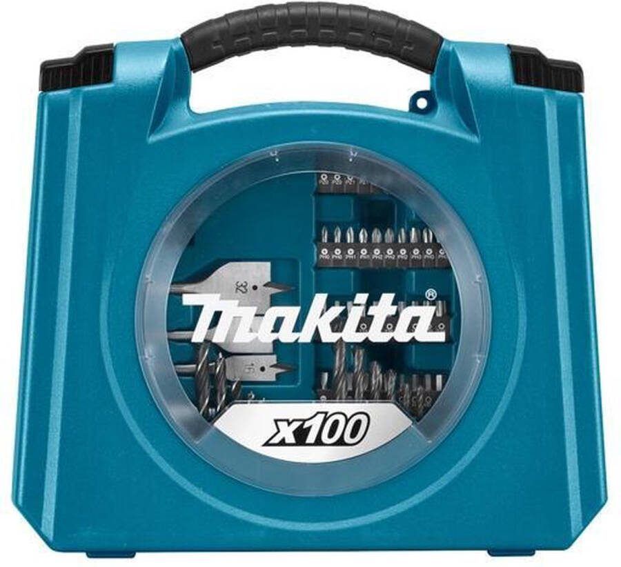 Makita D-42036 Bit -en borenset 100-delig in Koffer
