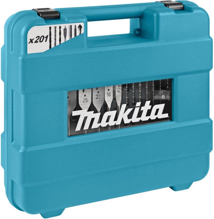 Makita D-47260 201-delige Boor en Bitset in koffer