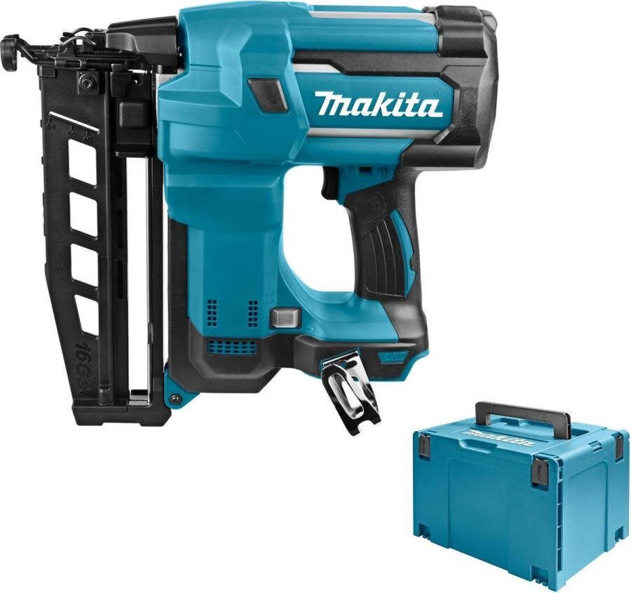 Makita DBN600ZJ 18v Accu brad tacker 1.6mm minibrads tot 64mm zonder accu's en lader in Mbox