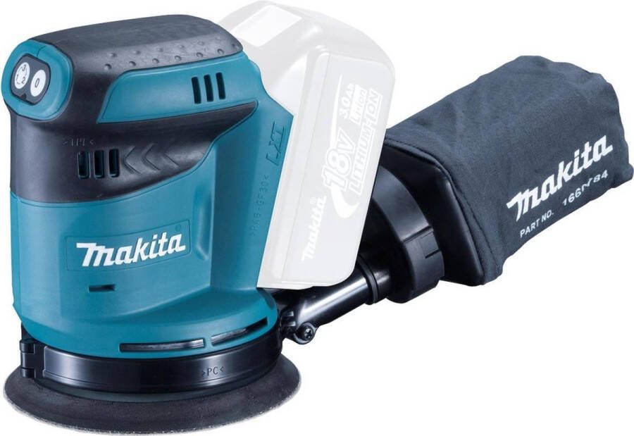 Makita DBO180Z 18 V Excenter schuurmachine Losse Body (geleverd zonder accu en lader)