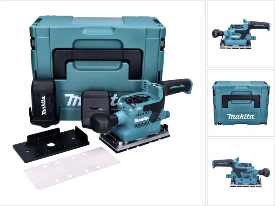 Makita DBO380ZJ accu Vlakschuurmachine 93x185mm 18V zonder accu zonder lader