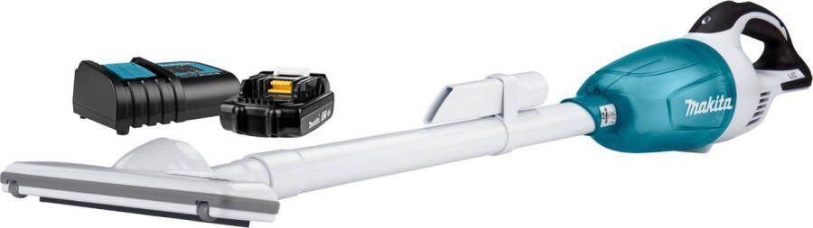Makita DCL181SYWX Accu Steelstofzuiger Wit 18V 1.5Ah