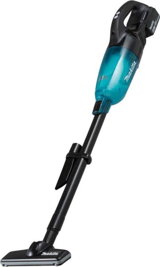 Makita DCL281FRTB Accu Steelstofzuiger Zwart Blauw 18V 5.0Ah