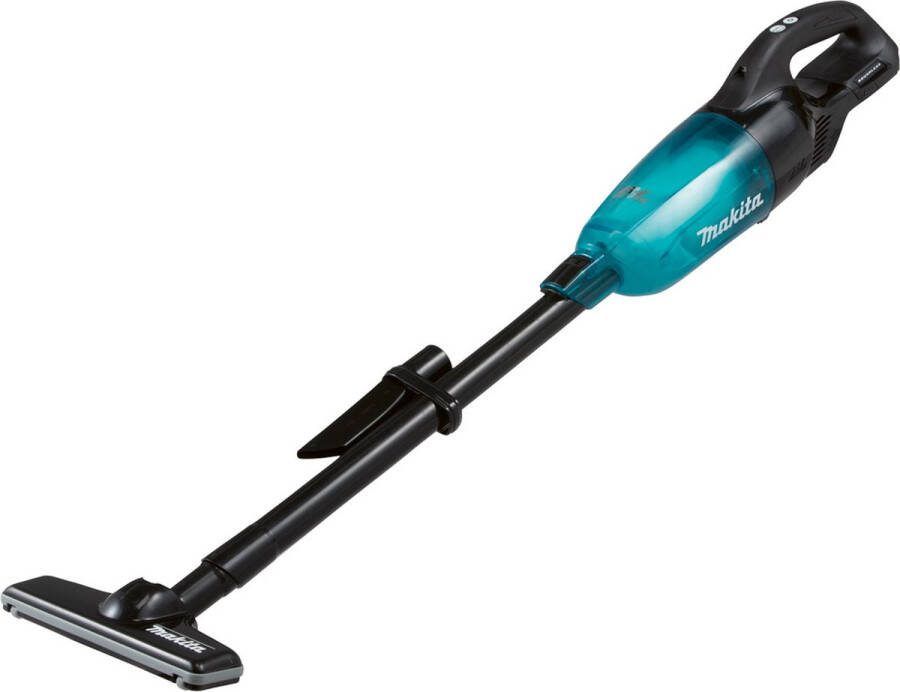 Makita DCL281FZB 18 V basis steelstofzuiger geleverd zonder accu en lader