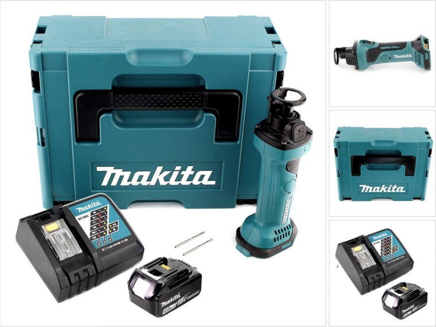 Makita DCO 180 RM1J accusnijder 18V + 1x accu 4.0Ah + lader + Makpac