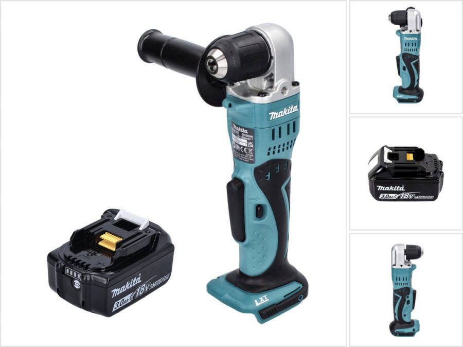 Makita DDA 351 F1 accu haakse boormachine 18 V 13 5 Nm + 1x accu 3.0 Ah zonder lader